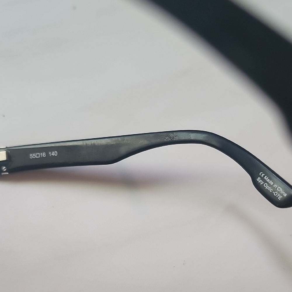 Black and Gray SPY Eyeglasses - Picture 3 of 5